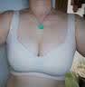 美舒雅婷天秤座乳胶内衣女背心款无钢圈聚拢睡眠无痕运动瑜伽美背文胸 肤色 L码 建议100-120斤 实拍图