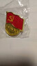 沪兴 【不褪色】镀金新党员徽章 党徽胸章 厚2mm 别针扣 5个装 实拍图