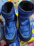 SNOOPY史努比童鞋男童雪地靴冬季保暖中大童棉靴加绒棉鞋2811深蓝蓝36 实拍图