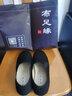 布足缘老北京布鞋男冬季加绒保暖棉鞋牛筋底传统手工防滑软底一脚蹬男鞋 黑色 相巾口 单鞋 38 实拍图