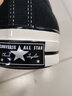 匡威（Converse）官方 1970S男女经典低帮帆布鞋黑色162058C 162058C/黑色 46 实拍图