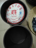怡乐陶 宜兴紫砂茶叶罐密封陶瓷存茶罐普洱七子饼大号储茶罐密封罐茶盒 七饼圆扭竹段罐（紫泥款） 7饼 实拍图