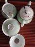 唯古潮汕功夫茶具套装家用小套青瓷茶盘茶壶盖碗茶杯整套陶瓷茶船 盖碗茶壶12件套（普通包装） 实拍图