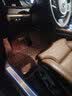 懒狼 沃尔沃XC90脚垫s90 s80l s60 V90CC XC60全包围真皮汽车脚垫 【头层牛皮】深咖色+耐磨碳纤丝  沃尔沃XC90五座全车脚垫专用 实拍图
