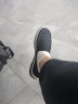沙驰（SATCHI）一脚蹬商务男鞋2023春季时尚软底套脚休闲鞋懒人鞋驾车鞋子男 黑色S1T392003A 40 实拍图