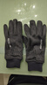 瑞狮龙 麂皮绒手套加绒保暖秋冬季男女士触屏防滑运动外卖骑行开车手套 灰色 男士码（高弹力） 实拍图