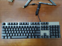飞利浦（philips） 机械键盘鼠标套装 有线键盘 游戏办公键盘台式笔记本电脑键盘104键打字键盘 金属灰经典版（茶轴） 实拍图