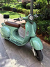 雅纳卡yanaka电动车电瓶车罗马假日复古电动摩托车个性电瓶车大黄蜂踏板车网红 青绿色 高配版72V50A可提锂电池+GPS 实拍图