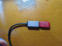 闪迪 （SanDisk）128GB USB2.0 U盘 CZ50酷刃 黑红色 时尚设计 安全加密软件 实拍图