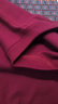 牧唯美式复古痞帅短袖t恤男24夏季新款圆领潮流牌棉半袖宽松大码衣服 酒红色 2XL[建议140-160斤] 晒单实拍图