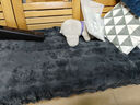 艾薇毛绒沙发垫坐垫冬季防滑皮沙发套罩巾盖布窗台飘窗垫70*150柔灰 实拍图