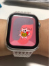 Apple Watch SE 智能手表 GPS款 40毫米银色铝金属表壳 白色运动型表带MYDM2CH/A 实拍图