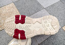 斐乐（FILA）男女同款跑步鞋舒适轻便慢跑透气休闲运动鞋百搭时尚掠夺者情侣鞋 米色/雨雾灰-AN【女款】 36.5 实拍图