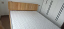 锦巢 床北欧实木床双人床白蜡木婚床卧室家具SC-A605 床+椰棕床垫（原木色） 1800*2000mm框架结构 实拍图
