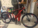 凤凰（Phoenix）山地自行车成人男女学生青少年减震变速越野公路通勤车山地车 24寸黑色刀轮 30速数字指拨（前中后全轴承） 实拍图