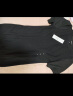 百图betu女装夏季新款连衣裙自然瘦腰泡泡袖短袖连衣裙女2304T90 黑色 L 晒单实拍图