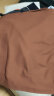 布先生短袖T恤男士夏季POLO领衣服纯棉男装针织简约翻领上衣AT11733 咖啡 XXL/185 晒单实拍图