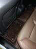 懒狼 沃尔沃XC90脚垫s90 s80l s60 V90CC XC60全包围真皮汽车脚垫 【头层牛皮】深咖色+耐磨碳纤丝  沃尔沃XC60专用 实拍图