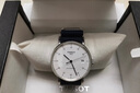 天梭（TISSOT）【官方授权店】 新款 魅时系列1853瑞士全自动机械表 白盘帆布带T109.407.17.032.00 实拍图