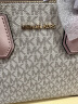 迈克.科尔斯（MICHAEL KORS）mk女包 Mercer中号风琴包手提单肩包 粉拼色 实拍图