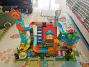 费乐（FEELO）大颗粒拼装积木玩具兼容乐高3-6岁儿童节日礼物255颗粒滑道1671D 实拍图