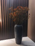 景德镇陶瓷花瓶摆件客厅插花落地高级感种花盆大复古陶罐水养中式 青铜锈蓝高号 实拍图