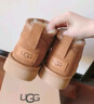 UGG美版雪地靴休闲经典迷你短靴舒适短筒靴 1116109 1116109女款SAND-沙栗色 36 实拍图