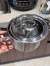 不锈钢酒店用自助单人小火锅锅具电磁炉煤气炉适用一人一锅清汤锅家用小汤锅 16cm带盖 实拍图