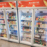 格点大容量饮料柜商用冰柜冷藏展示柜直冷风冷纯风冷保鲜柜超市玻璃门冰箱立式啤酒柜 大双门加深款纯风冷【无霜数显豪华款】 实拍图