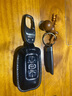头层牛皮适用于大众帕萨特迈腾速腾cc途观l朗逸途昂探岳途岳钥匙套钥匙包车用钥匙扣高档男创意新款全包 A款 炫晶黑 实拍图
