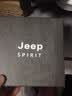 JEEP SPIRIT吉普皮带男士腰带牛皮商务休闲针扣裤带中青年礼盒装时尚潮流皮带 BT0356黑色 130cm （建议裤子40-46码） 实拍图