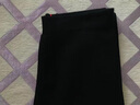 恒源祥羊毛裤男100%纯羊毛打底裤秋冬季男女加厚修身防寒男款棉裤保暖裤 薄型-全羊毛黑色 M 男-165 实拍图