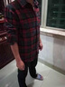 花花公子（PLAYBOY）长袖衬衫男秋冬款新款潮流时尚百搭休闲上衣男商务加绒保暖衬衣男 宝兰 常规 L 170 实拍图