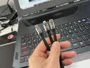 卡斐乐（Cafele） 数据线三合一手机充电器线100W苹果Typec安卓一拖三伸缩车载6A快充通用 【典雅绿】Type-c接口-100wPD快充 实拍图