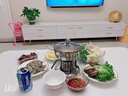 瑞胜（RUISHENG） 304不锈钢加厚酒精炉单人小火锅商用高档充气一人一锅自助酒精锅 201-九鼎小火锅套炉【酒精罐款】 实拍图