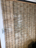 源优邦 芦苇帘竹帘窗帘卷帘遮阳窗帘遮光窗帘隔断草帘子定做装饰竹卷帘 黑线原色1.3米宽X2米高 实拍图