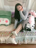阿凡迪打底裤袜女秋冬季加绒苹果臀光腿神器连裤袜 暖细绒 肤色连脚款 10到20度 1条 均码 实拍图