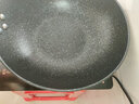 佩舟麦饭石不粘锅的炒菜锅炒锅多功能铁锅电磁炉家用锅具无油烟 【加厚】带盖 适1-3人 30cm 实拍图