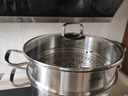 BFW BEST FOR WORLDWIDE大蒸锅，加厚食品级304不锈钢，加深大容量，复合底通用各种炉具 【特大号】 2层 32cm 实拍图