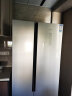 西门子(SIEMENS) 500升 变频风冷无霜对开双开门冰箱 超薄 旋转制冰（银色)  BCD-500W(KX50NA41TI) 晒单实拍图