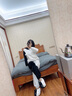 束时·创漫动物连体睡衣男女卡通可爱动漫周边情侣加厚法兰绒秋冬季二次元co 黑白熊连体睡衣（法兰绒） XL (160-172cm,体重60-70kg) 实拍图