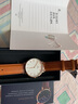丹尼尔惠灵顿（DanielWellington）DW手表男 简约石英男士手表时尚欧美腕表 生日礼物送男友 白盘无纹浅棕带丨男表40MM-DW109 实拍图