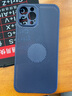 宝仕利适用于iPhone12手机壳苹果mini超薄散热Pro保护套max磨砂壳透明游戏壳 【透蓝】12ProMax多孔散热 实拍图
