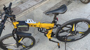 麦希山地折叠自行车成年男女赛车越野变速一体轮双减震学生单车通勤车 麦希路虎-三刀旗舰 黄色 26寸27速 实拍图