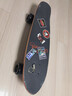 一豹 大鱼板滑板 枫木小鱼板成人 刷街代步滑板 大鲨鱼3 指纹【大鲨鱼3】+黑桥+72黑轮| 实拍图