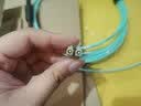 SK-LINK MPO-LC光纤跳线 8芯OM3万兆多模B极性兼容MTP母头40G/100G光纤线3米 SK-TX8OM3-MPO4LC-3m 实拍图