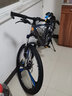 永久（FOREVER） 自行车男女大轮组铝合金山地车33级变速油碟刹一体轮式越野单车 27.5寸一体轮 灰蓝色 实拍图