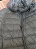 雅鹿轻薄羽绒服女2025年秋冬季新款新国标休闲连帽保暖轻便韩版外套潮 雾霾蓝YD501V00820 4XL 实拍图