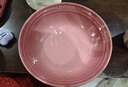 酷彩（Le Creuset）法式炻瓷20cm深盘餐盘 家用餐具菜盘水果盘欧式餐具饺子盘 深盘水晶蓝 20cm 实拍图