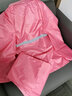 琴飞曼雨衣（Rainfreem） 分体雨衣雨裤套装摩托电动车连帽雨披男女成人户外骑行徒步雨衣 粉色双层套装 XL 实拍图